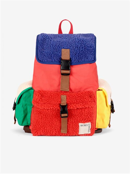 Zaino color block in pelle di pecora BOBO CHOSES | 224AI024611